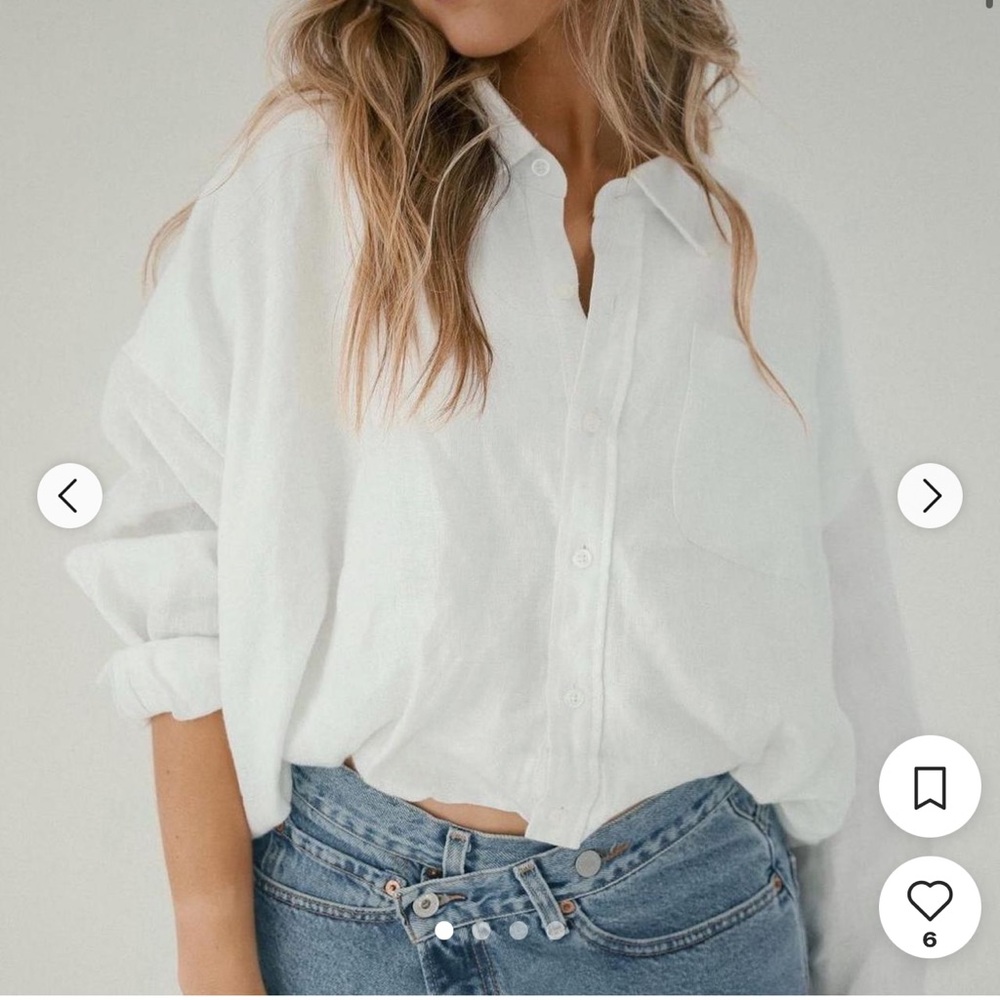 PARKE bubble down top in poplin